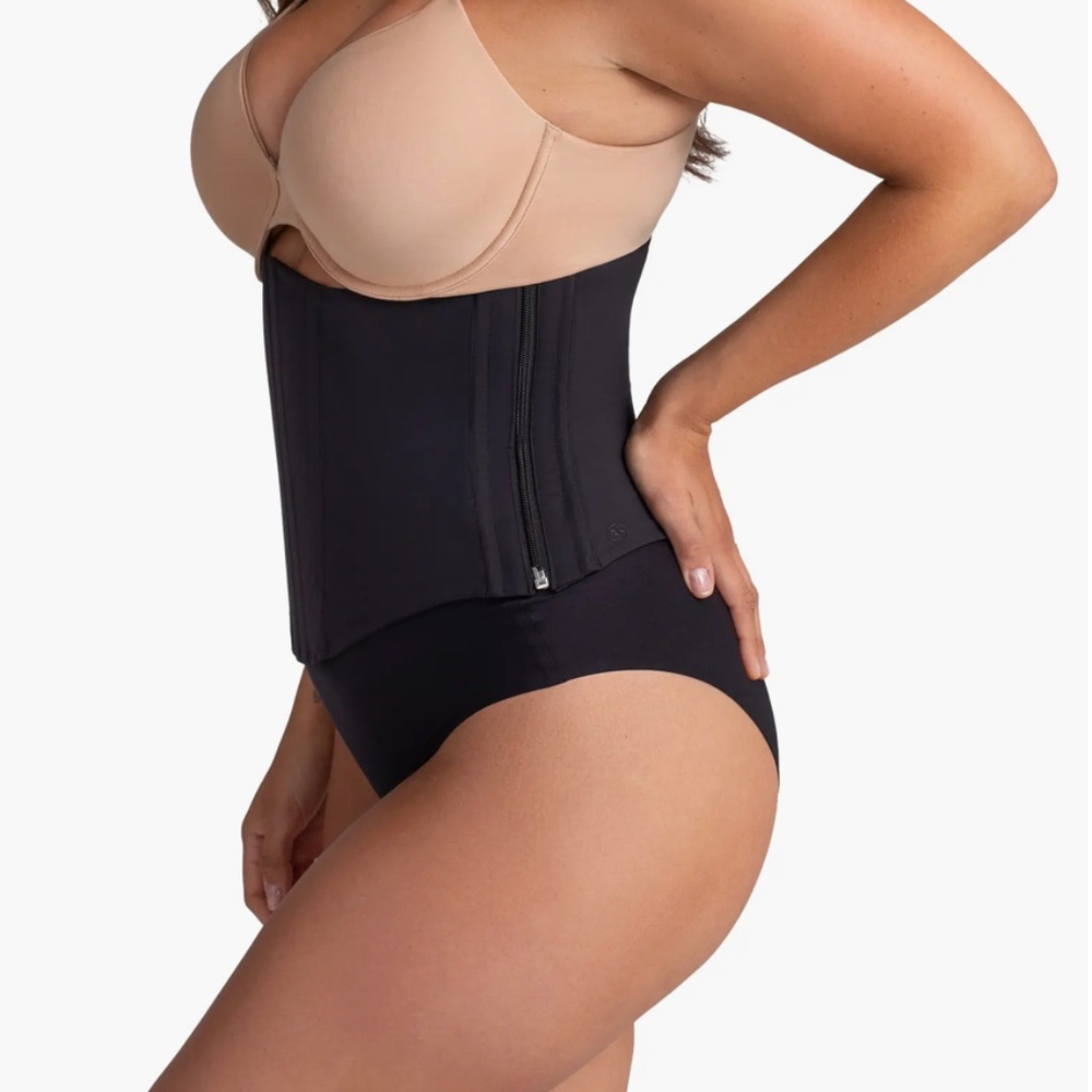 HoneyLove Sculptwear Waist Hero Cincher Waist Definition Women's XL Black Corset